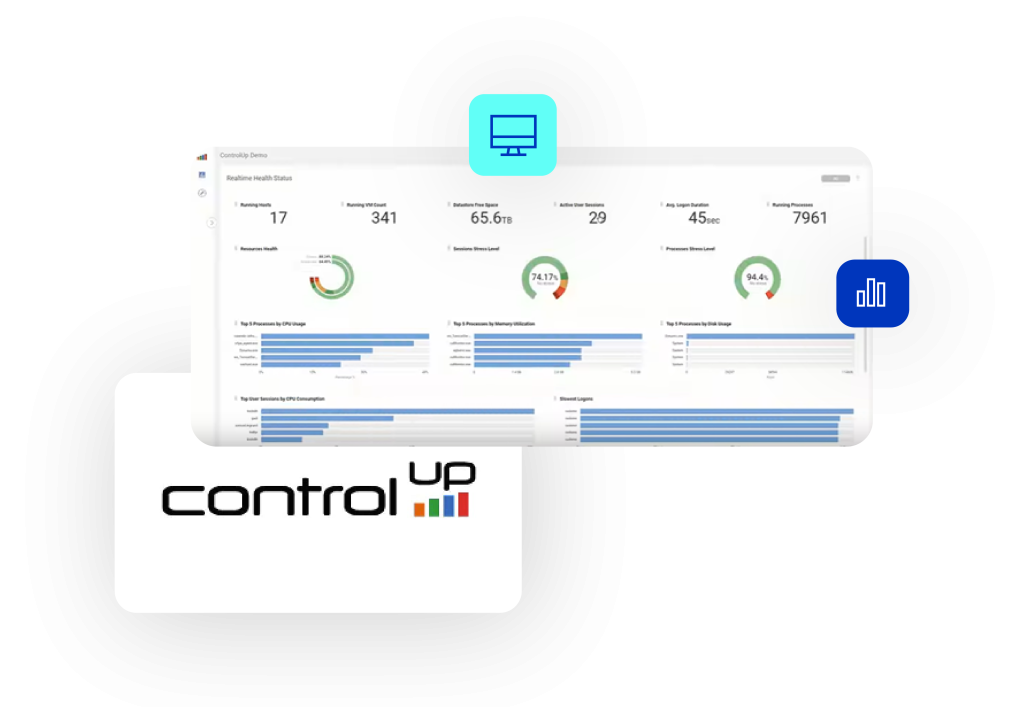 ControlUp Secure DX הוא פתרון בעולמות ה cyber security לניהול רחוק של סביבת העבודה