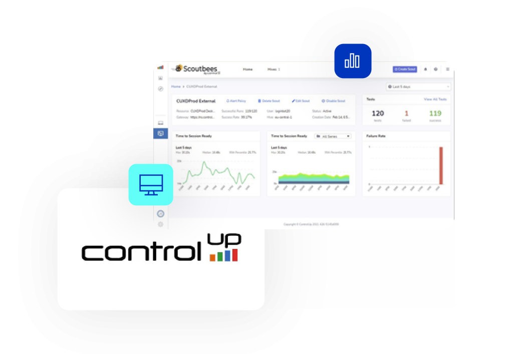 ControlUp Secure DX הוא פתרון בעולמות ה cyber security לניהול רחוק של סביבת העבודה